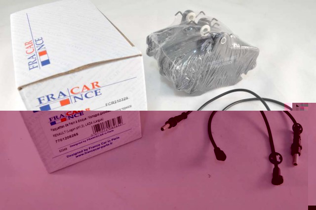 Колодка дискового тормоза 7701208265 FCR210329 FRANCECAR.JPG
